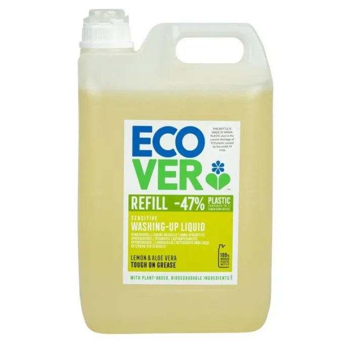 Liquide Vaisselle Concentré Citron et Aloe Vera 5L
