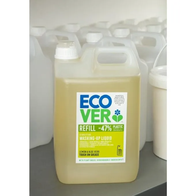 Liquide Vaisselle Concentré Citron et Aloe Vera 5L