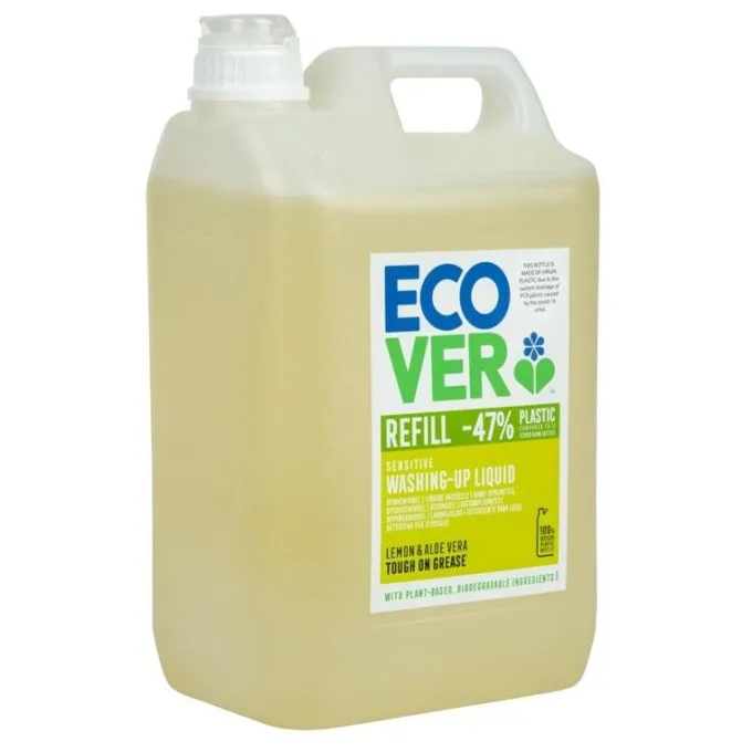 Liquide Vaisselle Concentré Citron et Aloe Vera 5L