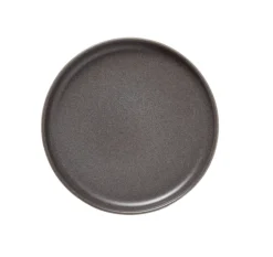 Lot de 6 assiettes en Grès Gris pierre H 25 mm Ø 175 mm - Was Germany