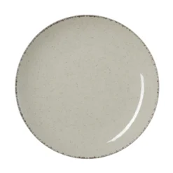 Lot de 6 assiettes en Porcelaine sable H 30 mm Ø 250 mm - Was Germany