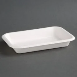 Lot de 50 barquettes en Bagasse Compostable - Fiesta Green - DW347