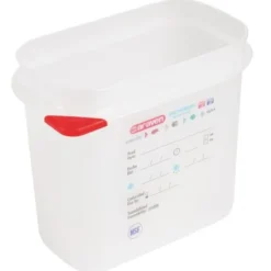 Lot de 4 Boîtes alimentaires 1,5 L - Araven GN 1/9