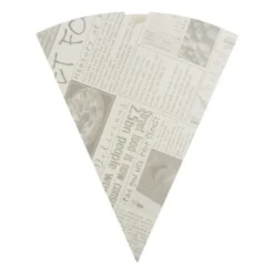 Lot de 1000 Cornets à Frites en Papier Recyclable et Biodégradable