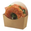 Lot de 1000 Etuis à Bagel Kraft Compostable - Colpac