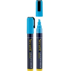 Lot de 2 Feutres-craie à encre liquide taille de mine 2-6mm - Securit