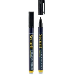 Lot de 2 Feutres craie - Noir - Taille de mine 1-2mm - Securit