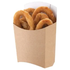 Lot de 1000 Grand Etui à Frites Kraft Compostable - Colpac