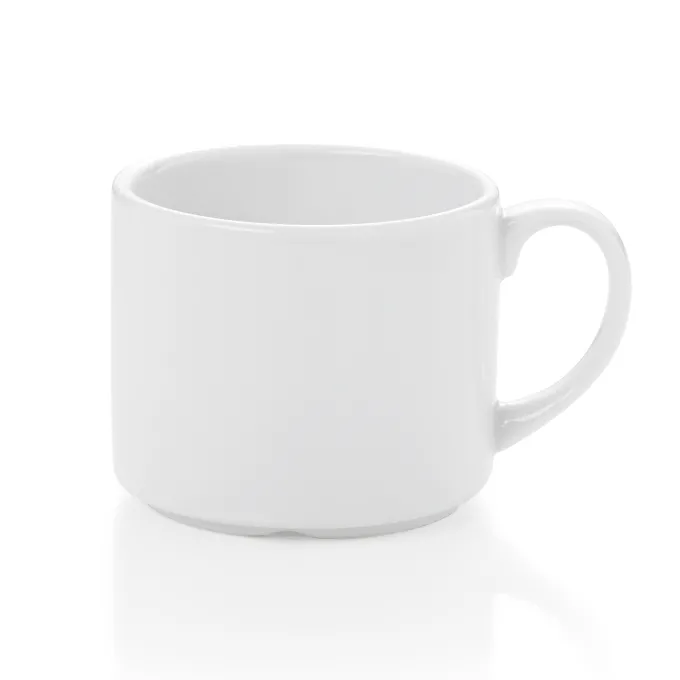 Lot de 6 Mugs en Porcelaine H 70 mm Ø 85 mm - Was Germany