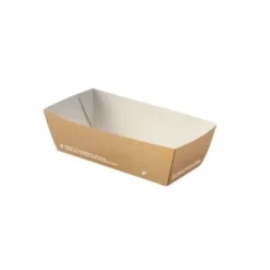 Lot de 50 Plateaux Bio pour Friture Large - SDG