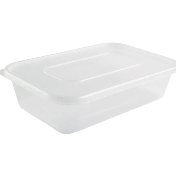 Lot de 250 Récipients en plastique pour micro-ondes