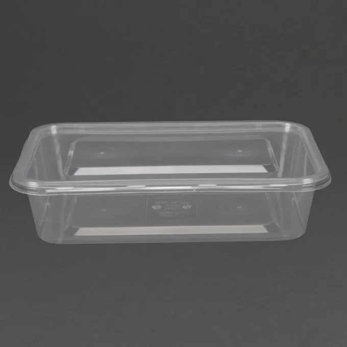 Lot de 250 Récipients en plastique pour micro-ondes