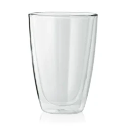 Lot de 2 Verres à latte macchiato en Verre H 120 mm Ø 48 mm - Was Germany