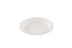 LUX Assiette ronde blanche en canne à sucre Ø 20 cm - 600 unités - Betik