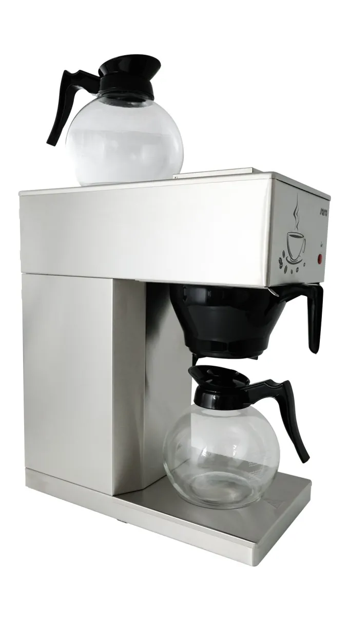 Machine à Café Électrique - 2 Pichets en Verre x 1.8L - L2G