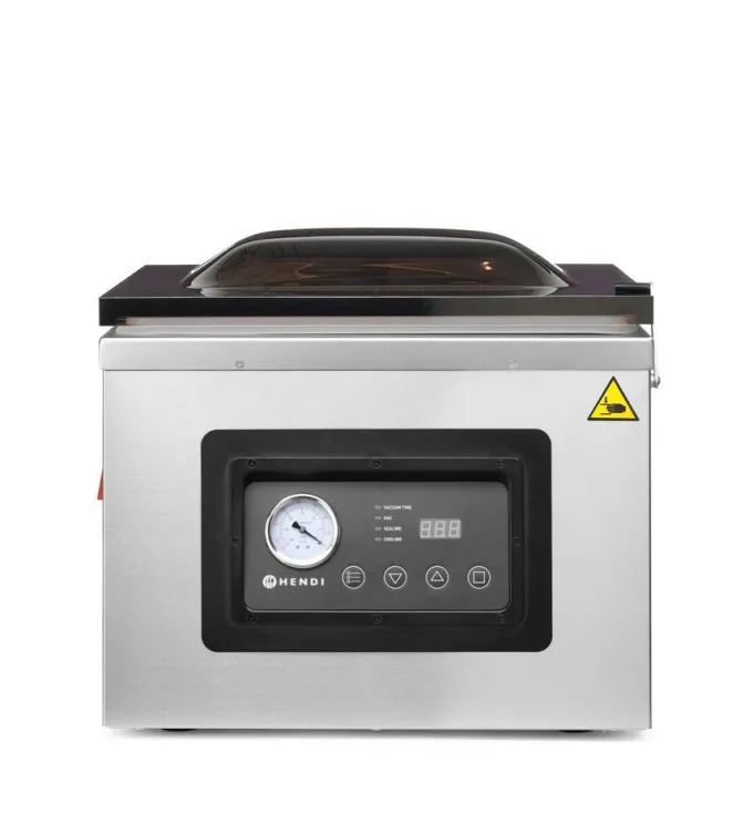 Machine à emballer sous vide avec chambre Profi Line bande de soudure 410 mm - Hendi