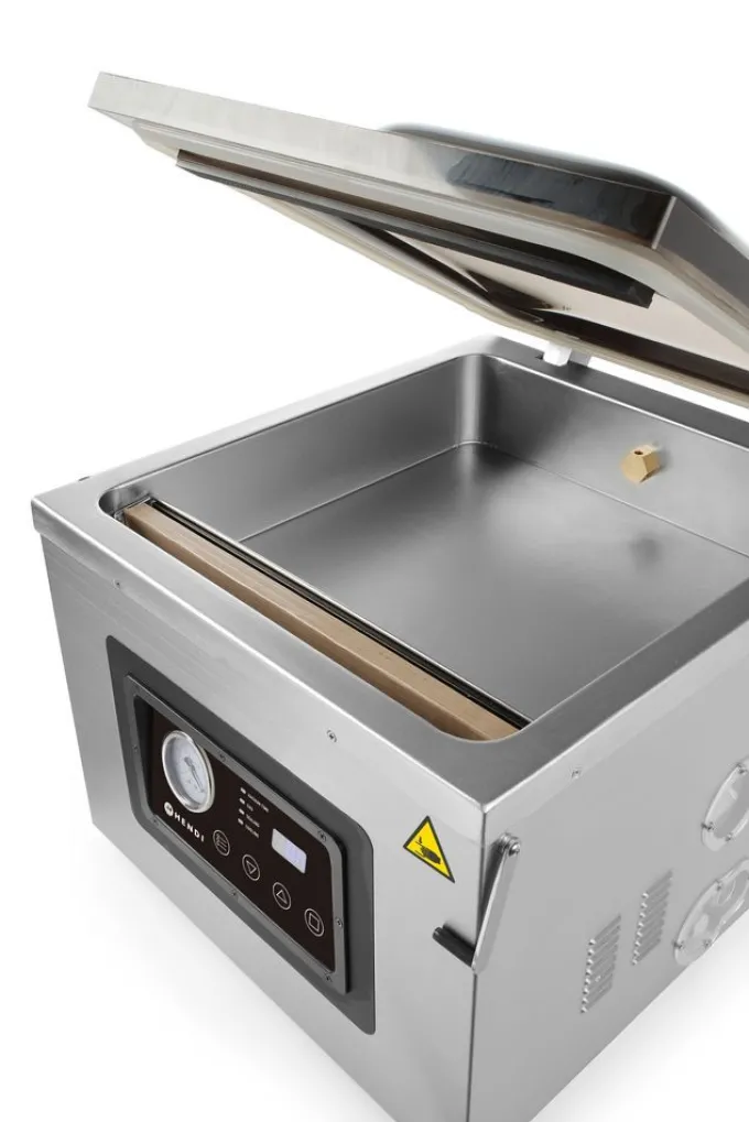 Machine à emballer sous vide avec chambre Profi Line bande de soudure 410 mm - Hendi