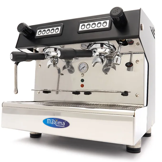 Machine à Expresso - 2 Pistons - Compacte - 360 Tasses par Heure - Maxima