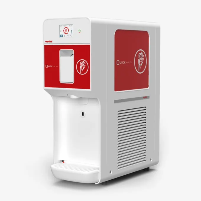 Machine Glace à l'Italienne QUICKGEL 1 Cuve 4 Litres 13,5 kg/h - Ugolini