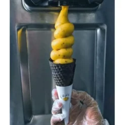 Machine à Glace à l'Italienne sur Roulettes - 2 Parfums + Panachage - 80 L/h - Spaceman