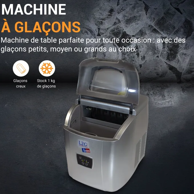 Machine à glaçon creux ronds carrosserie en ABS - L2g