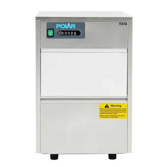 Machine à Glaçon Professionnelle sous Comptoir - 20kg - Polar