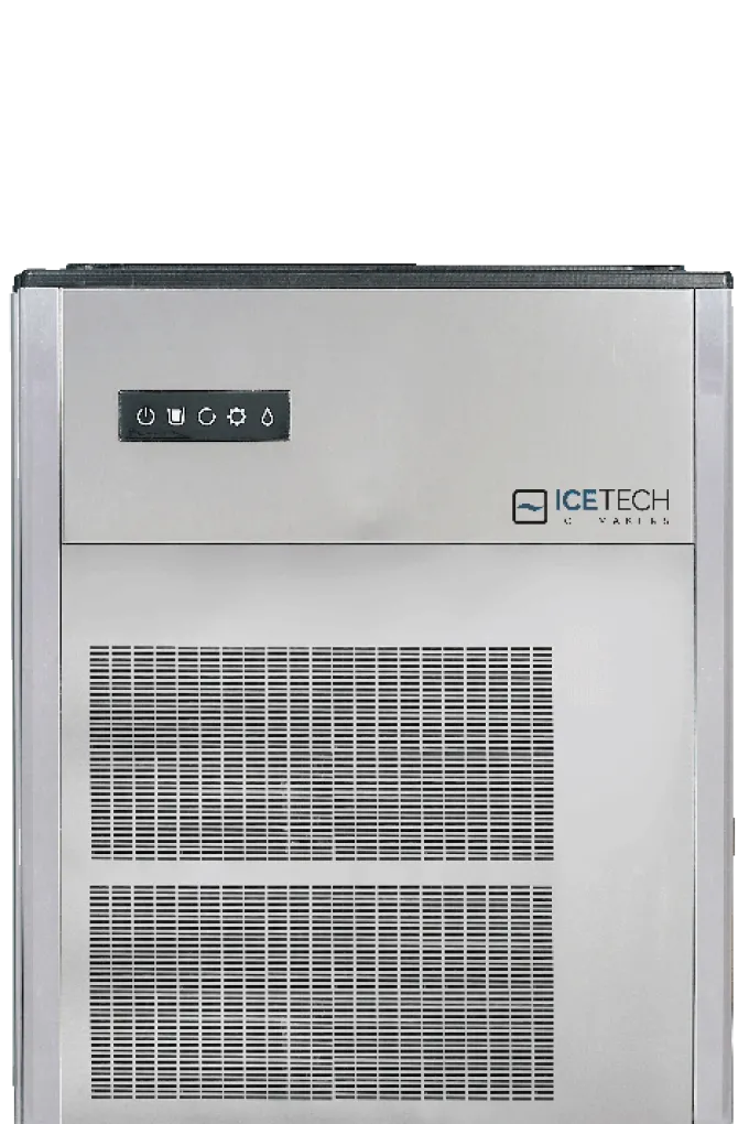 Machine à glaçon Professionnelle - Glaçon pépite - Production 335 kg / 24h - Icetech
