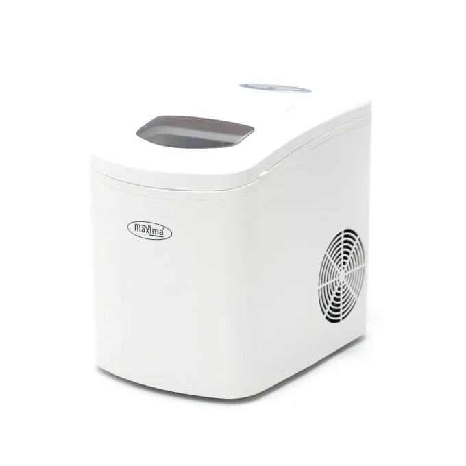 Machine à Glaçons - 10-12 kg/Jour - Glaçons Creux - Blanc - Maxima