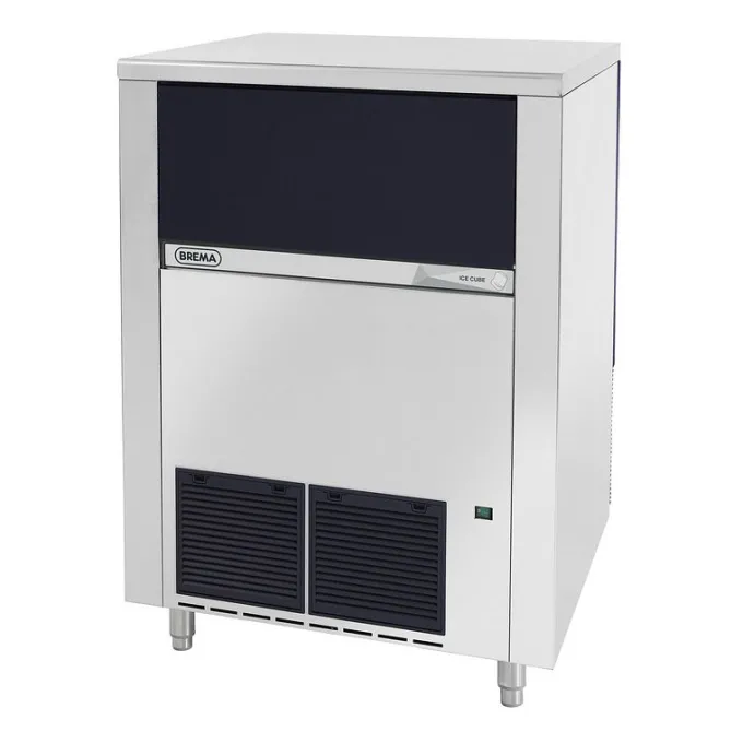 Machine à Glaçons Pleins 134 kg/24h Réserve-Bac 65kg Condenseur Air - BREMA