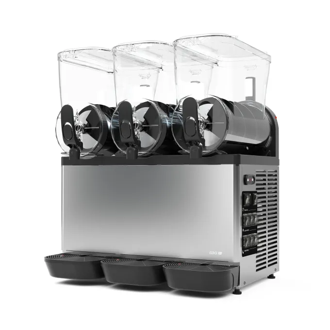 Machine à Granité EASY SLUSH 3 x 12 Litres - GBG