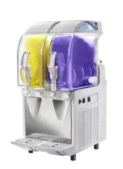 Machine à Granité I-Pro 1M Double Paroie 2 x 11L Blanche - SPM Drink Systems