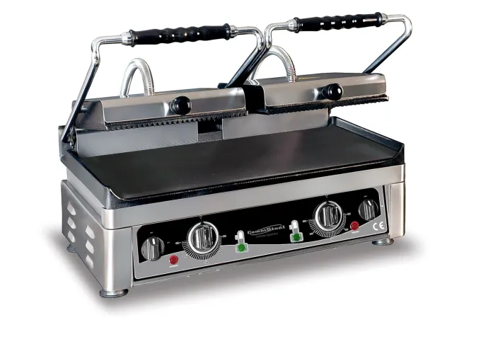 Machine à panini à usage professionnel - 560 x 440 x 300 mm - Combisteel