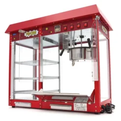 Machine à Pop-Corn - 150gr - avec Vitrine Chauffante - Maxima