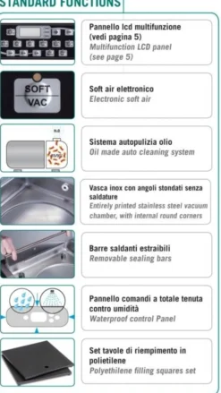 Machine Sous Vide À Cloche Professionnelle - Lapack 550 S - Lavezzini