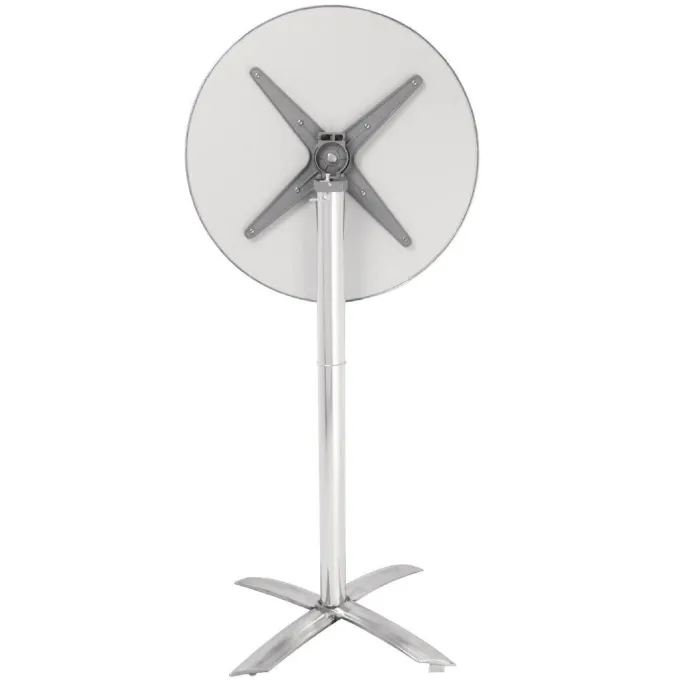 Mange-debout inox plateau basculant Bolero 600 mm