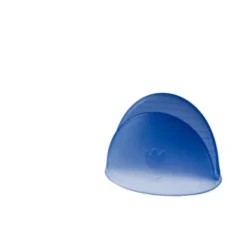 Manique Anti-Chaleur - 40°C à +250°C en Silicone Bleu Pavoni
