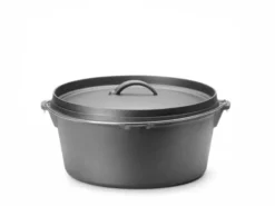 Marmite en fonte, 7,2L, Noir, 310x(H)155mm - Hendi