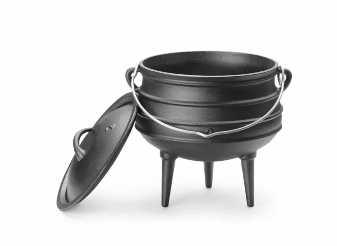 Marmite en fonte, Noir, 245x(H)280mm - Hendi