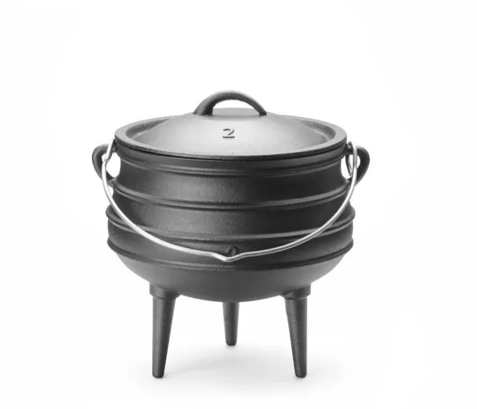 Marmite en fonte, Noir, 245x(H)280mm - Hendi