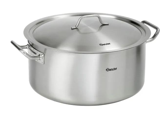 Marmite Inox avec Couvercle - 25 L - Ø 43 cm - Bartscher