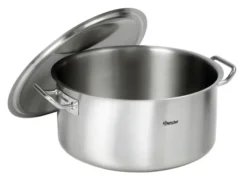 Marmite Inox avec Couvercle - 25 L - Ø 43 cm - Bartscher