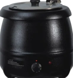 Marmite à Soupe Noire - 10 Litres - Atosa
