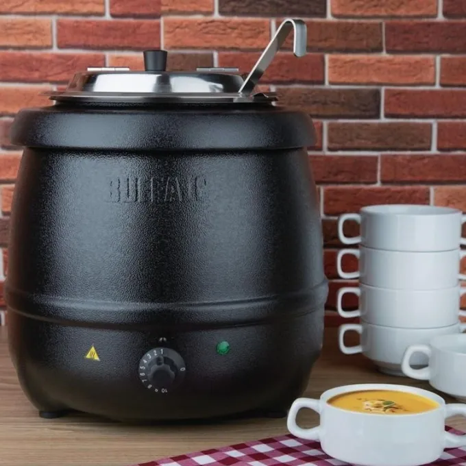 Marmite à Soupe Noire - 10 Litres - Buffalo