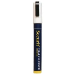 Marqueur Craie Effaçable pour Ardoise Securit 6 mm Blanc - Securit