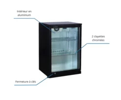 Meuble Arrière de Bar Skin Plate 0/+8°C - L2G