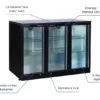 Meuble Arrière de Bar Skinplate 0/+8°C - L2G