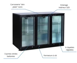 Meuble Arrière de Bar Skinplate 0/+8°C - L2G