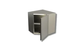 Meuble d'angle 1 etagere porte battante - Ristopro