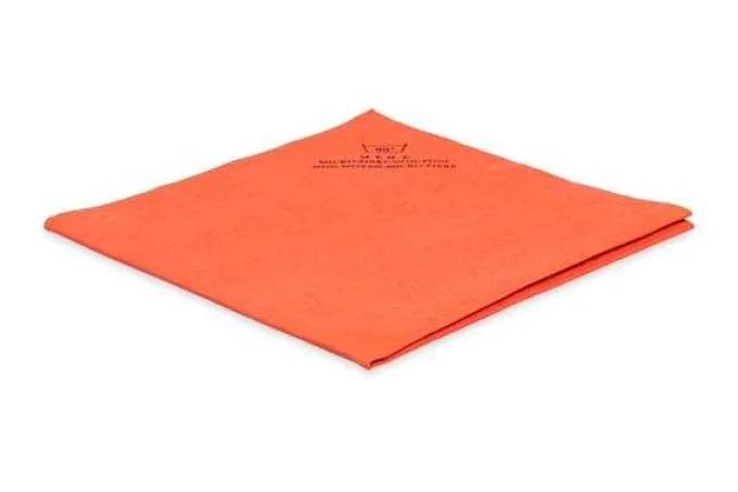 Microfibre rouge 40x38cm 130gr lot 5x50 - De Witte
