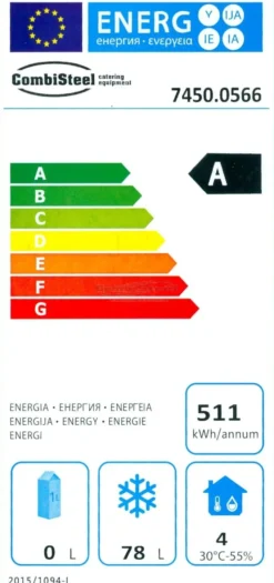 Mini Armoire Négative Blanche 120 L - Combisteel